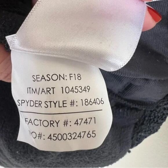 Spyder Major Cable Stryke Full Zip Jacket in Black - Picture 11 of 14